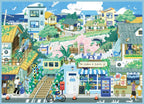 Miniature Scene Sticker Set - Kamakura Afternoon