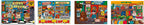 Miniature Scene Sticker Set - Mini Corner Shops