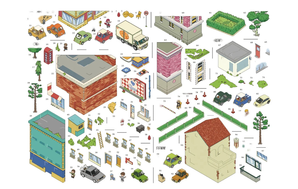 Virtual Tavern - sticker sheets and scene cards