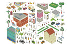 Virtual Tavern - sticker sheets and scene cards
