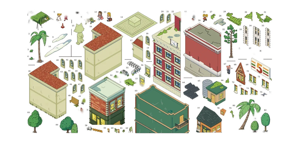 Virtual Tavern - sticker sheets and scene cards
