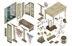 Glazed Lantern - sticker sheets and scene cards