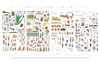 City Block - 4 seasonal sticker sheets