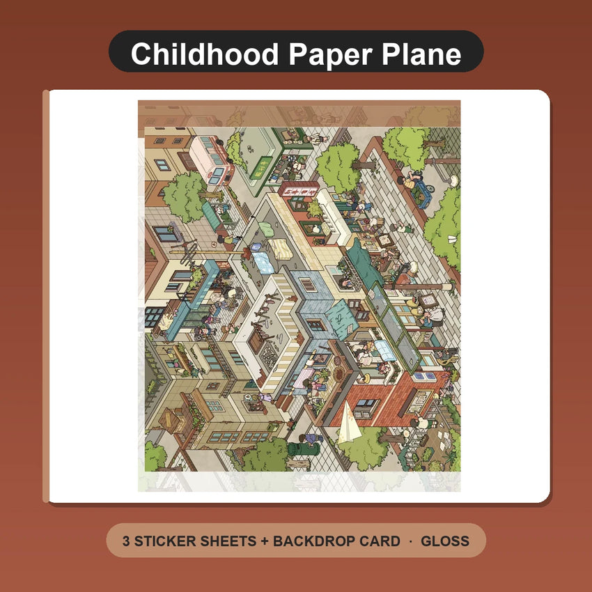 Childhood Paper Plane