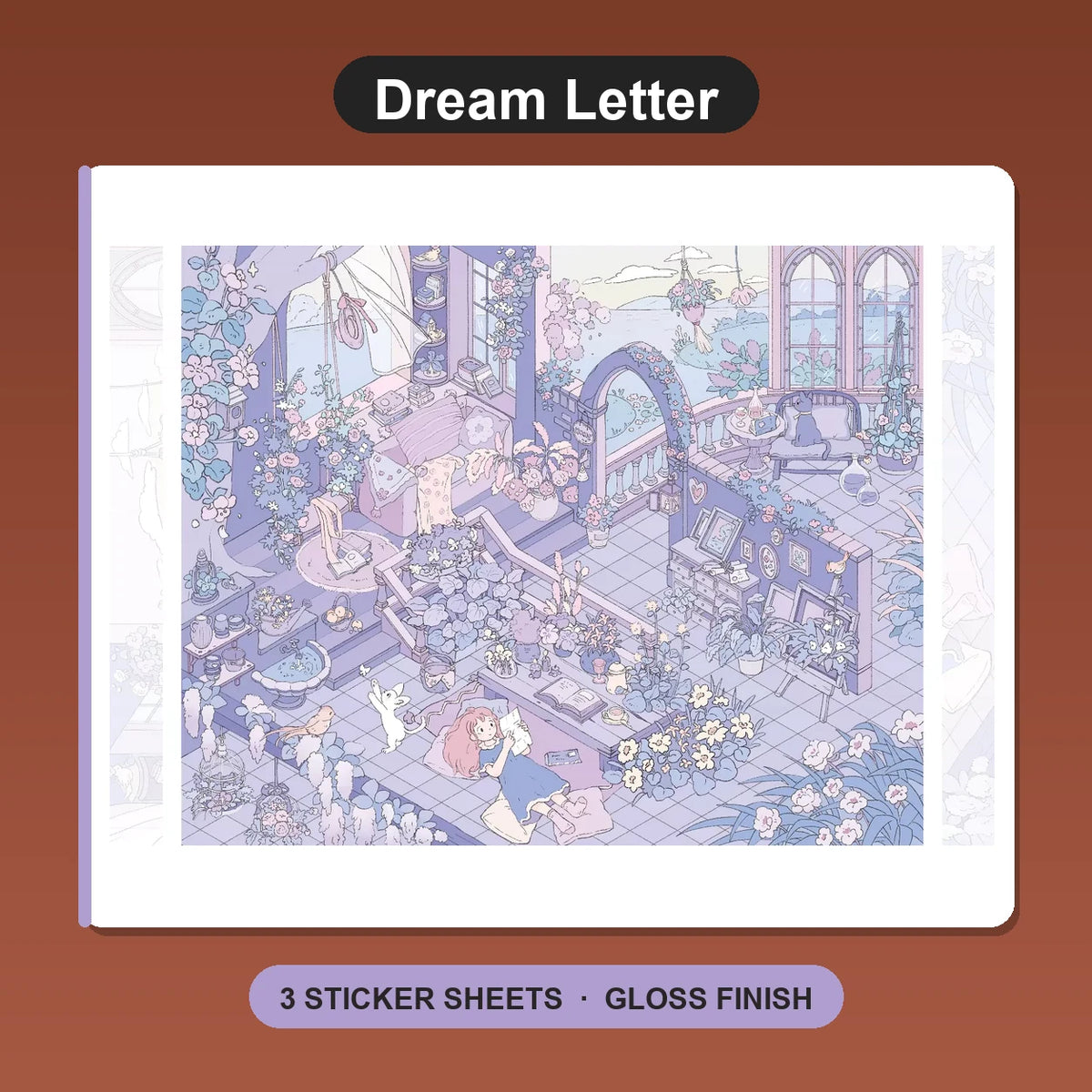 Dreamy Scene Sticker Set - Dream Letter