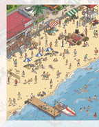 Beach Day - finished creation, sunny beach scene