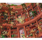 Wonder Library - finished creation, assembled grand library scene